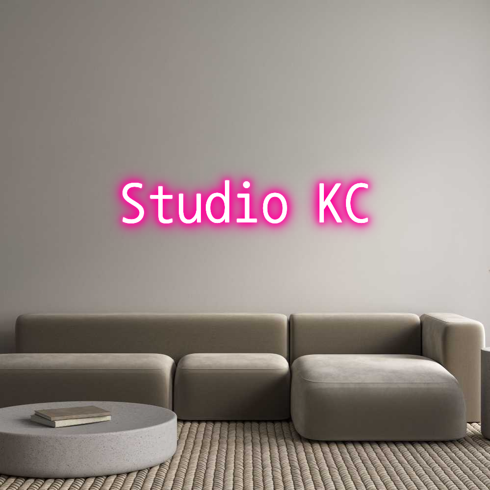 Custom Neon Text - Studio KC