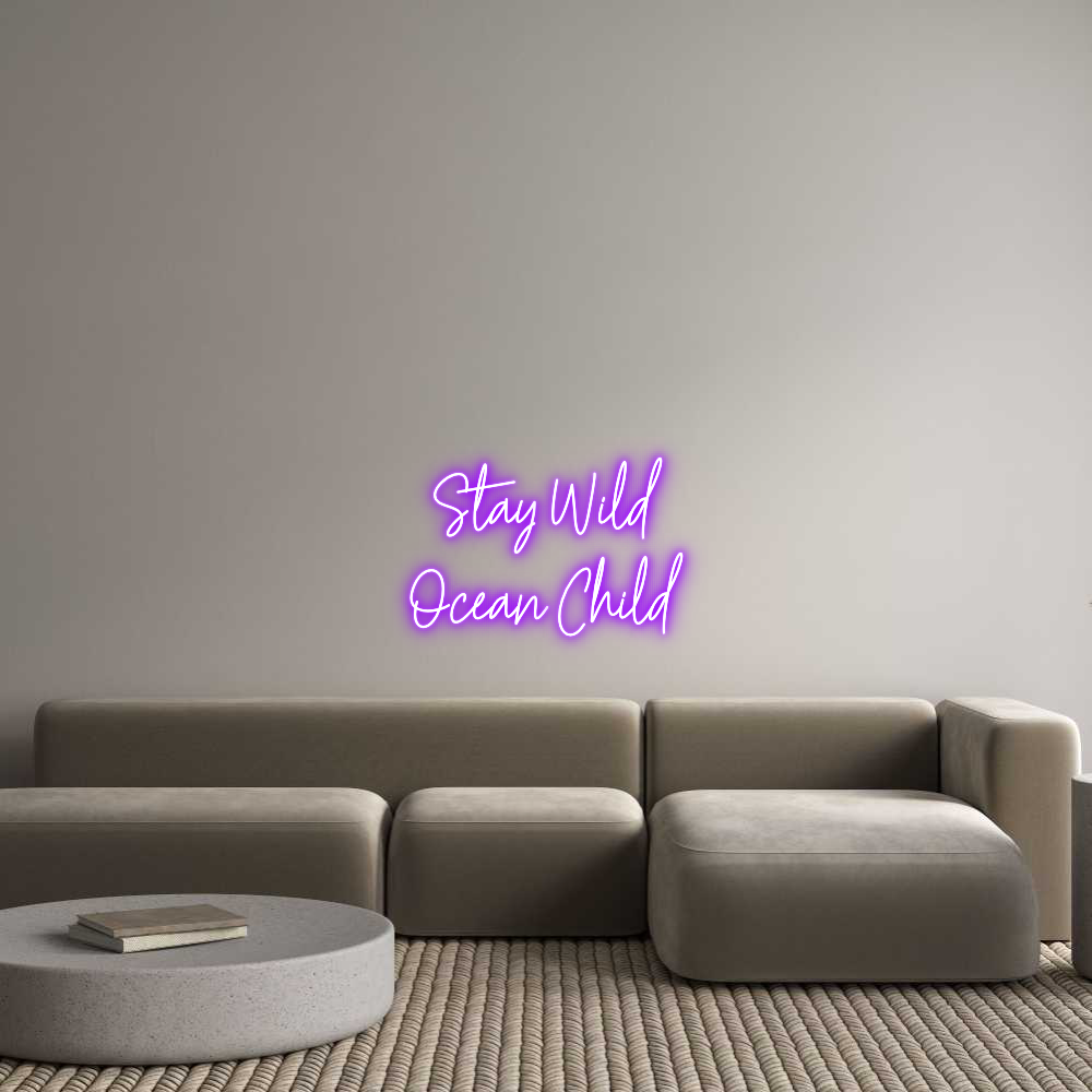 Custom Neon Text - Stay Wild
Oc...