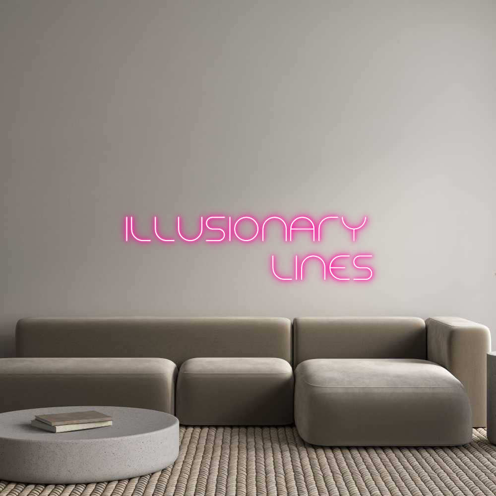 Custom Neon Text - ILLUSIONARY 
...