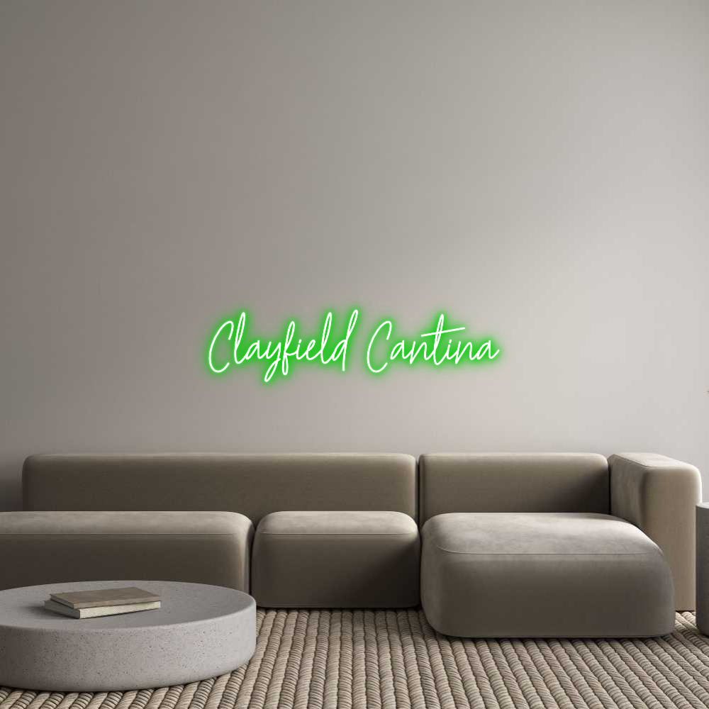 Custom Neon Text - Clayfield Can...