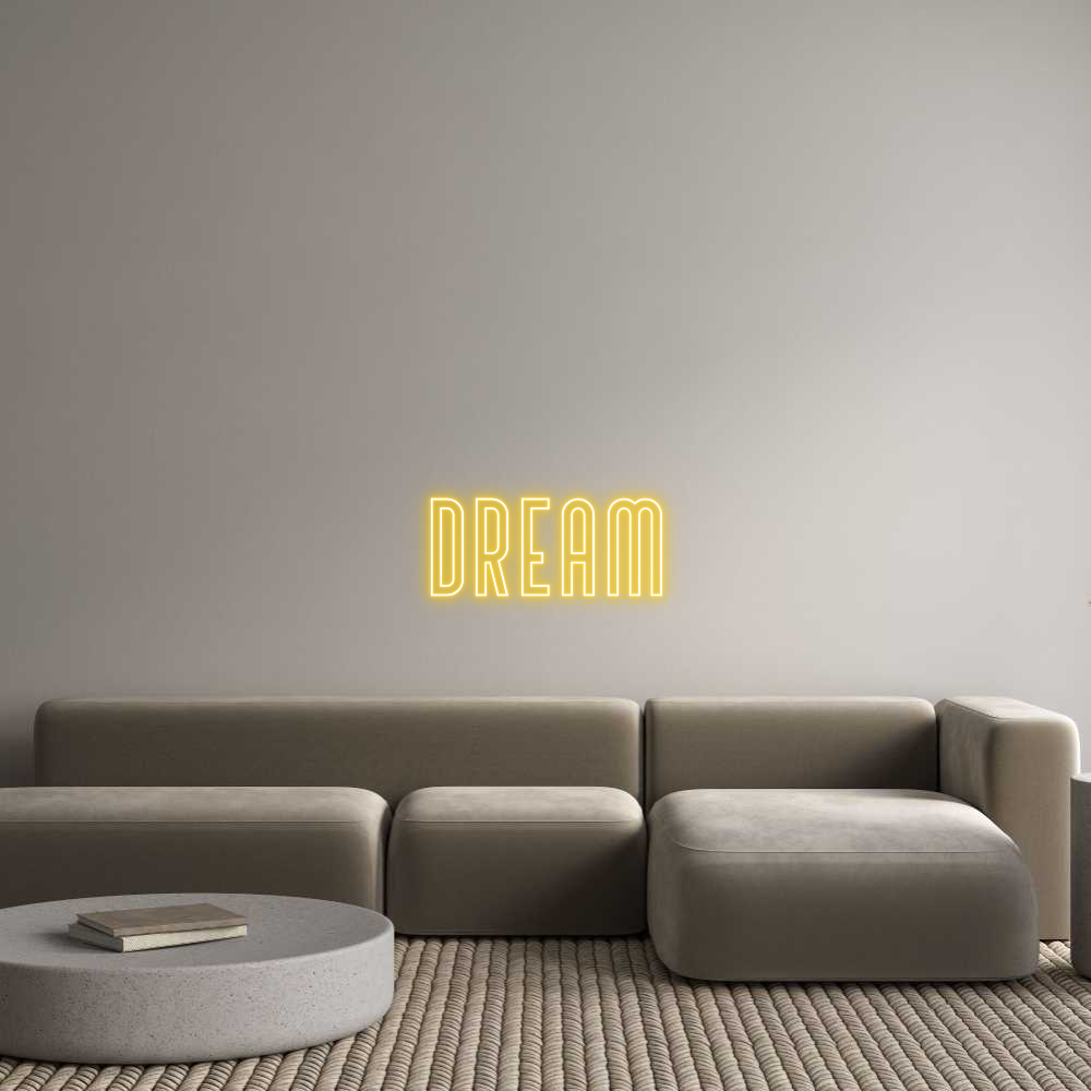 Custom Neon Text - Dream