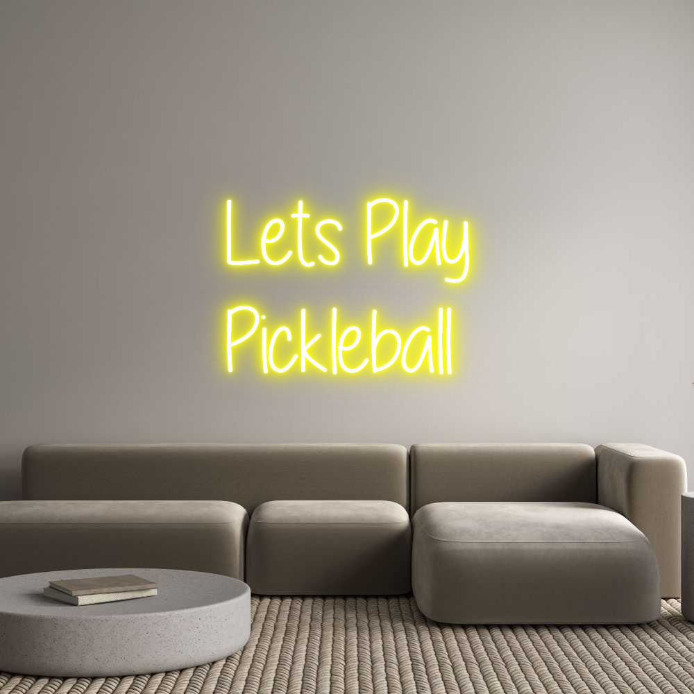 Custom Neon Text - Lets Play 
P...