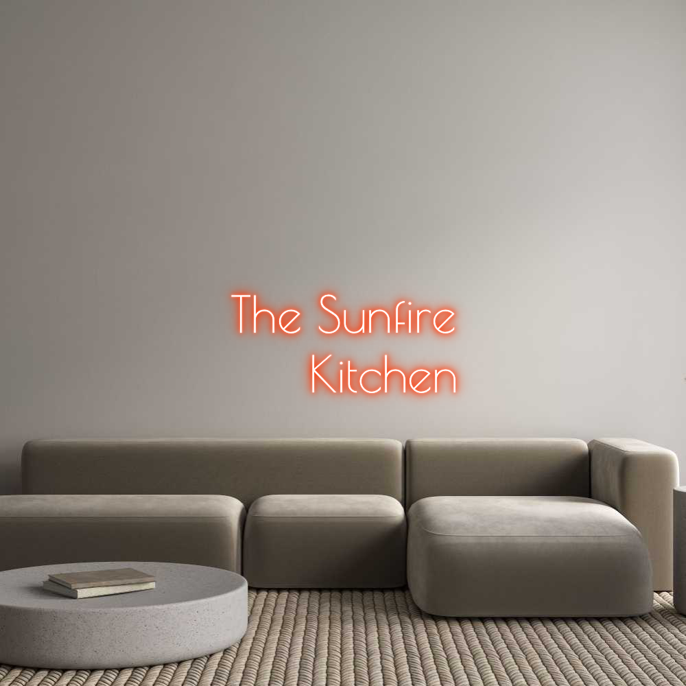 Custom Neon Text - The Sunfire
...