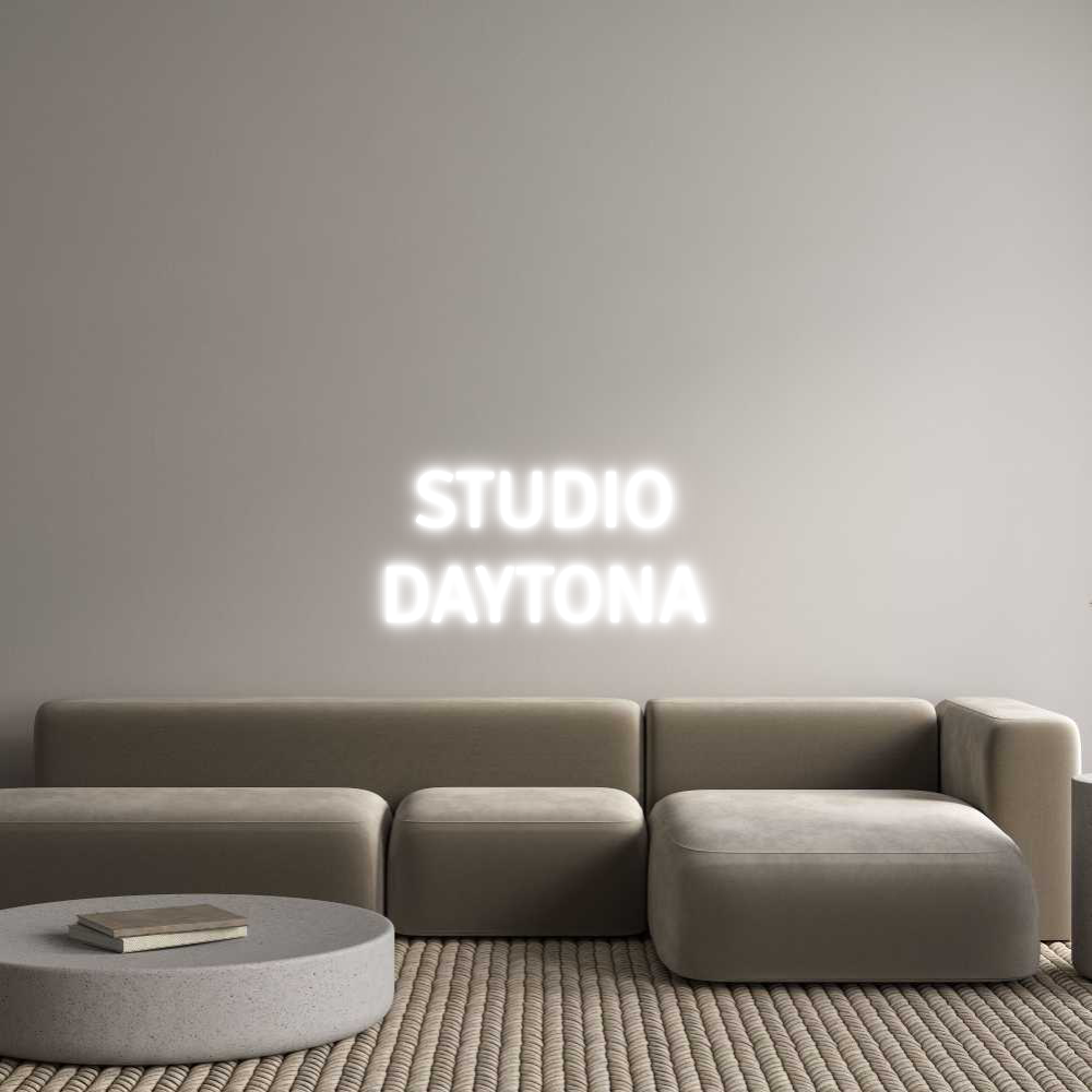 Custom Neon Text - STUDIO
DAYTONA