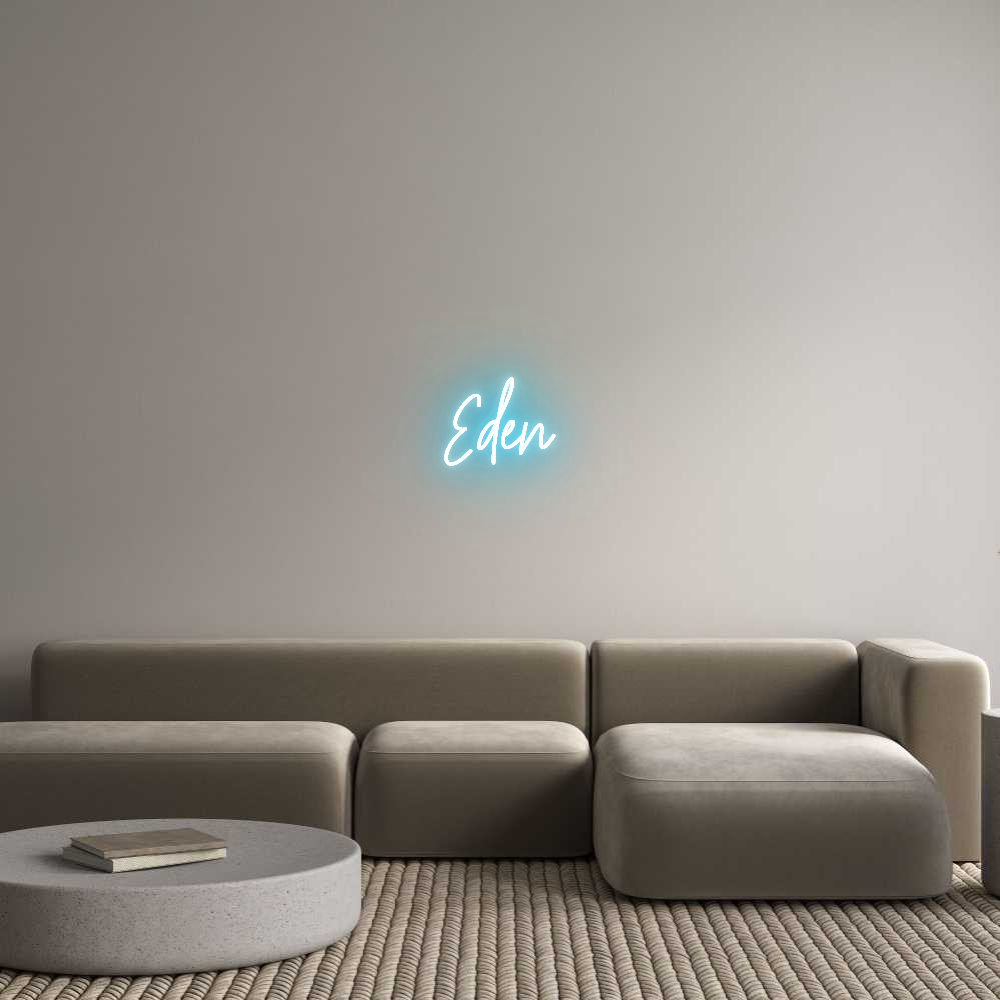 Custom Neon Text - Eden