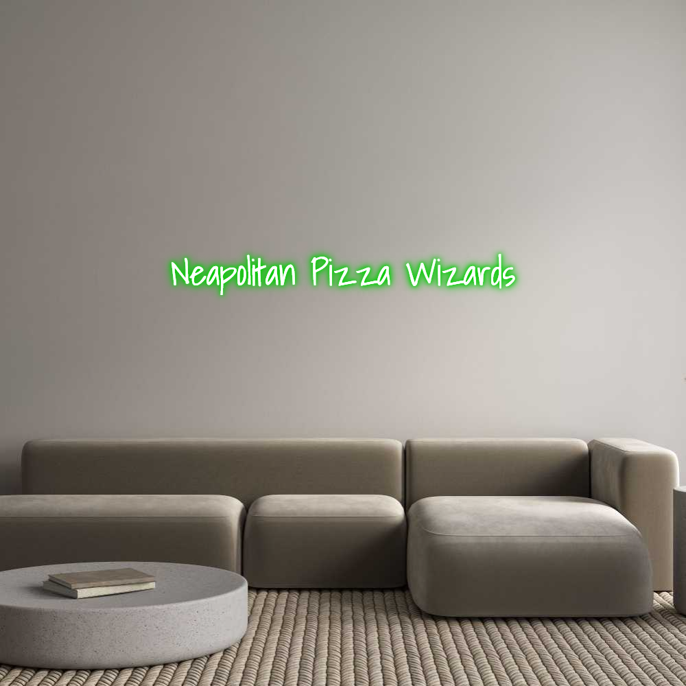 Custom Neon Text - Neapolitan Pi...