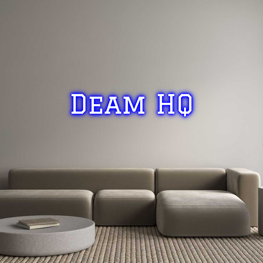 Custom Neon Text - Deam HQ