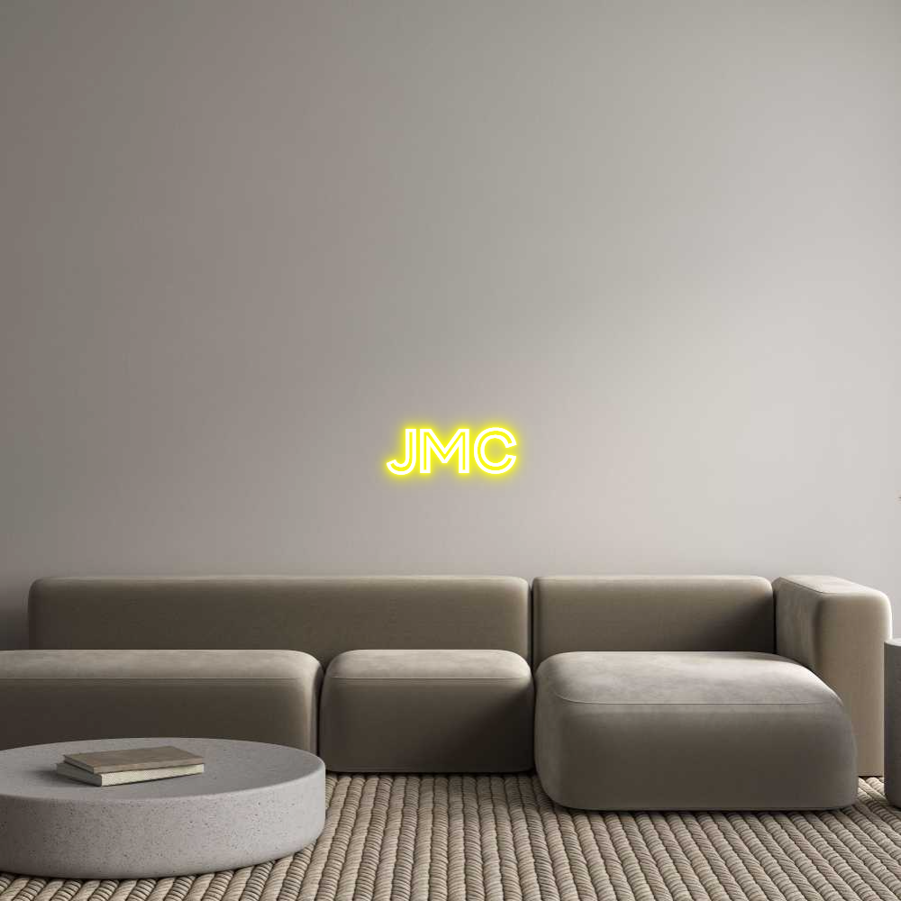 Custom Neon Text - JMC