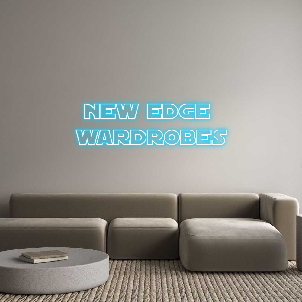 Custom Neon Text - New Edge 
Wa...