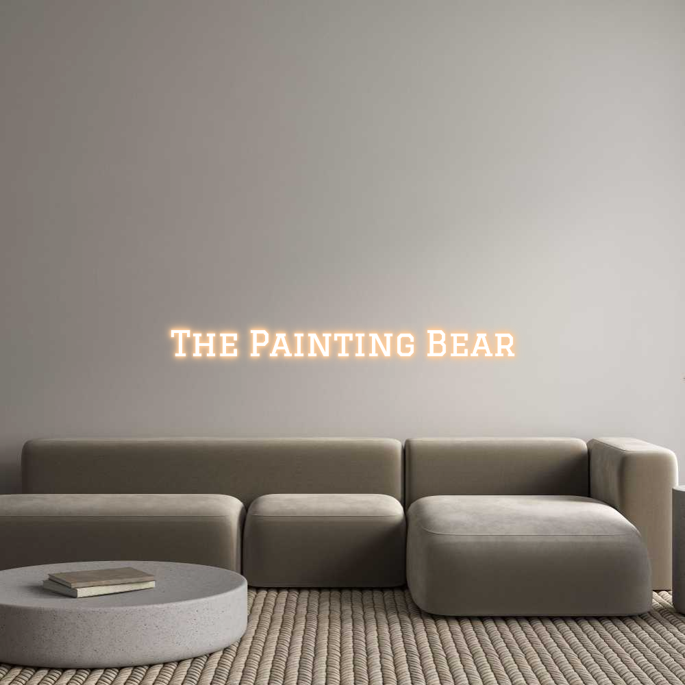 Custom Neon Text - The Painting ...