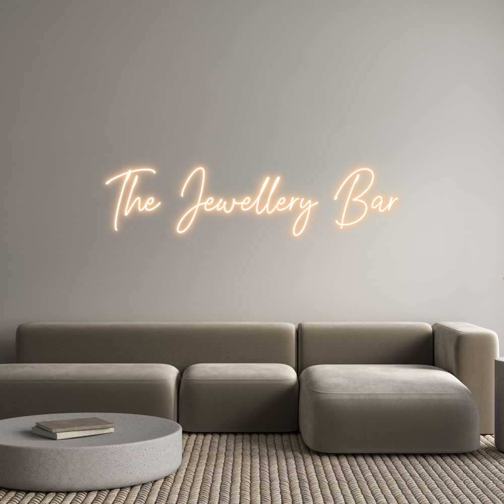 Custom Neon Text - The Jewellery...