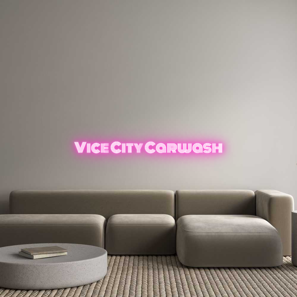 Custom Neon Text - Vice City Car...