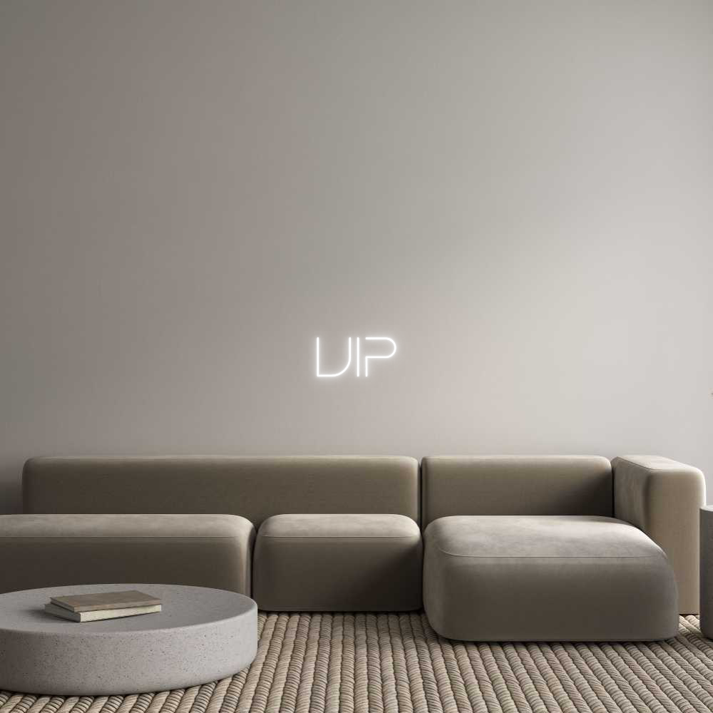 Custom Neon Text - VIP