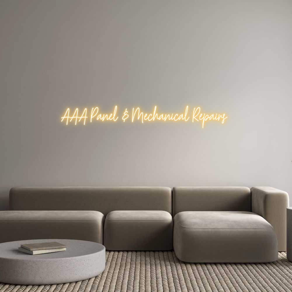 Custom Neon Text - AAA Panel & M...