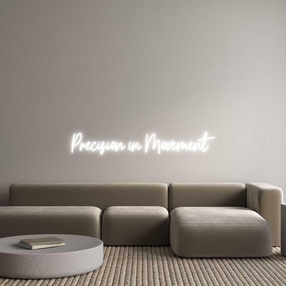 Custom Neon Text - Precision in ...