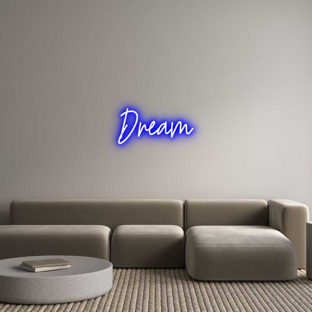 Custom Neon Text - Dream