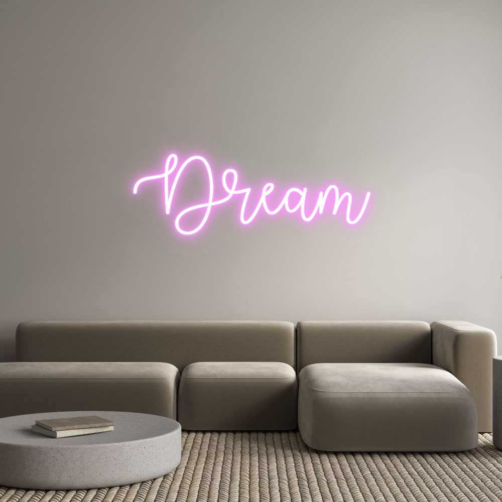 Custom Neon Text - Dream