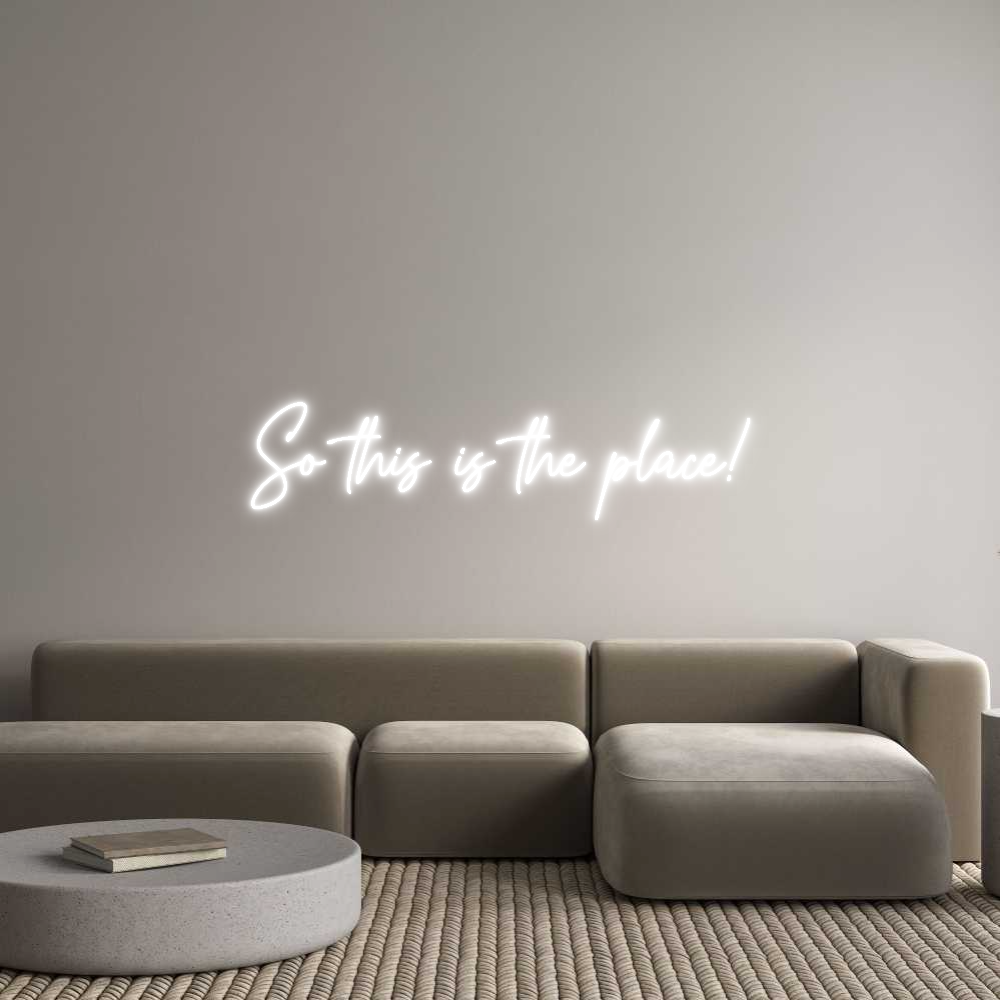 Custom Neon Text - So this is th...