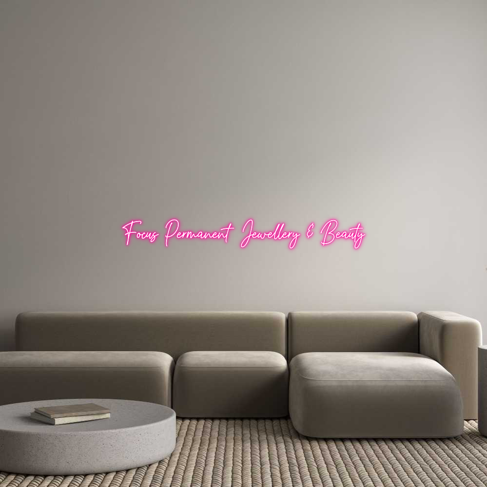 Custom Neon Text - Focus Permane...