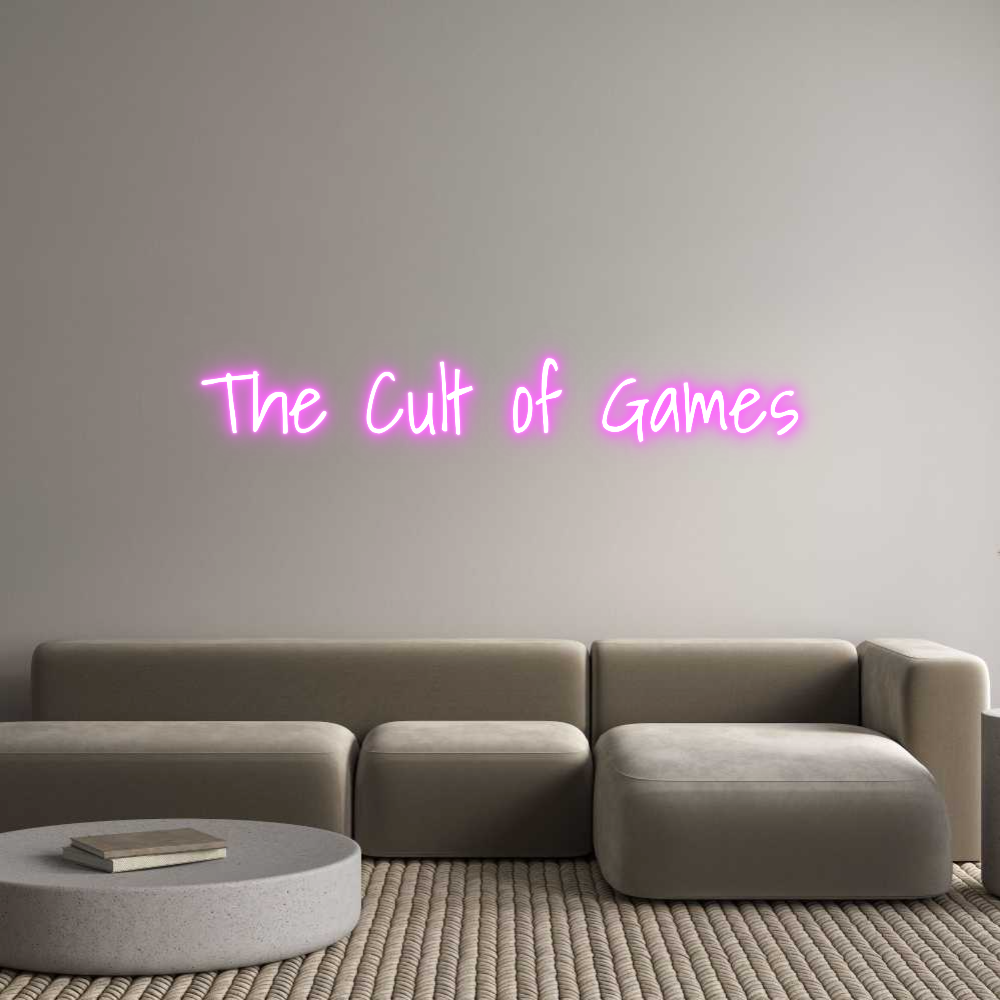 Custom Neon Text - The Cult of G...