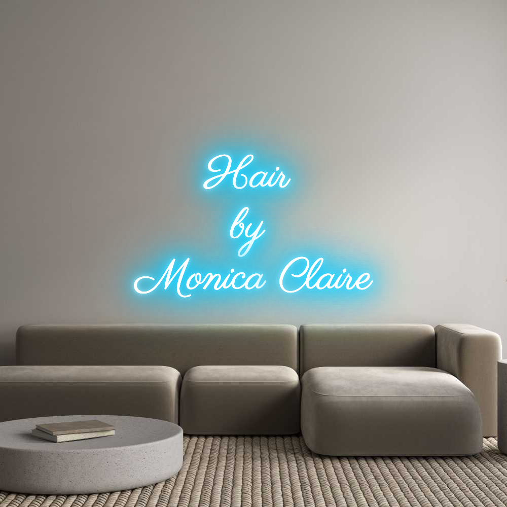 Custom Neon Text - Hair 
by 
M...
