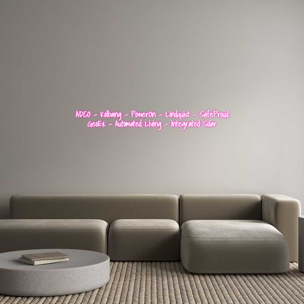 Custom Neon Text - ADCO - Kolban...
