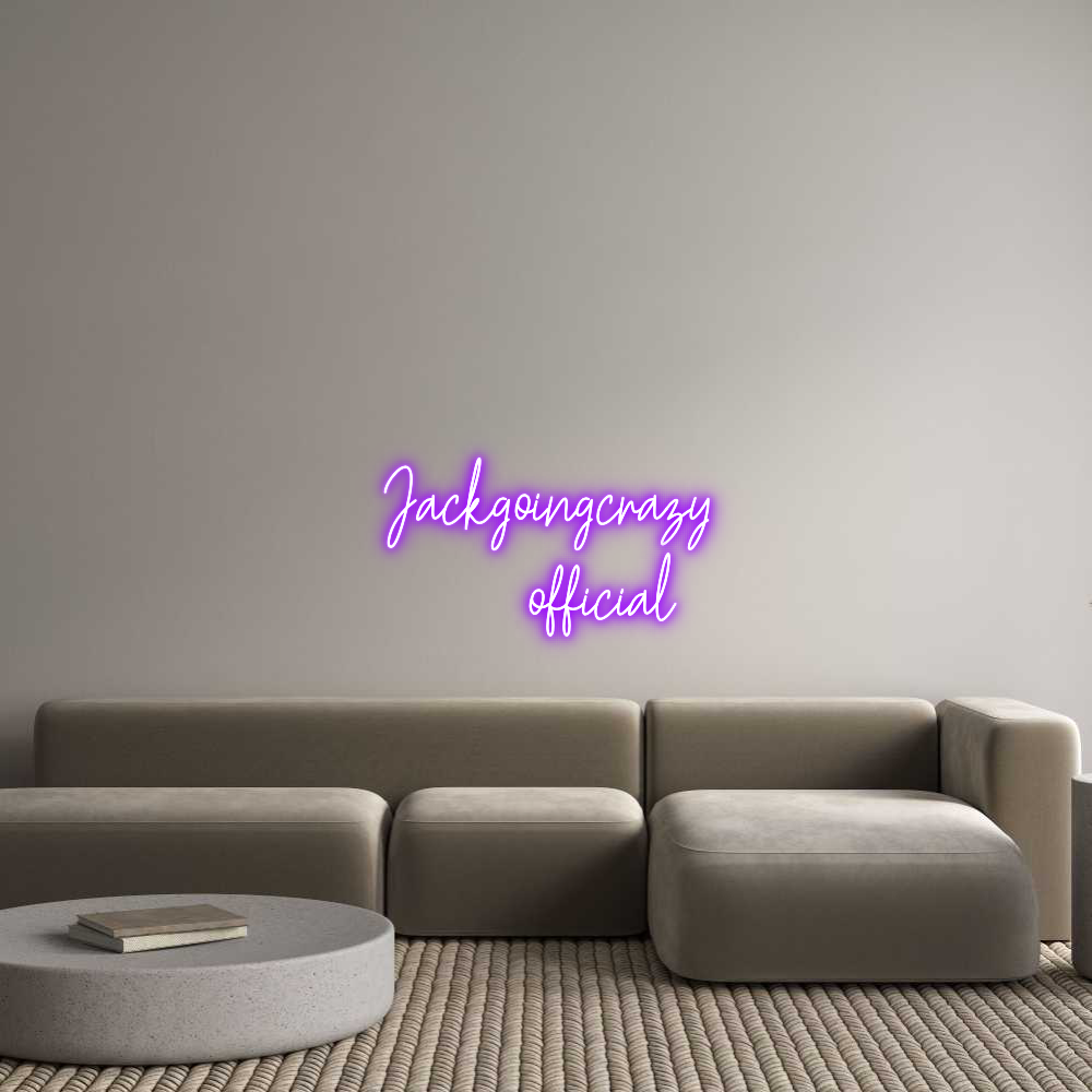 Custom Neon Text - Jackgoingcraz...