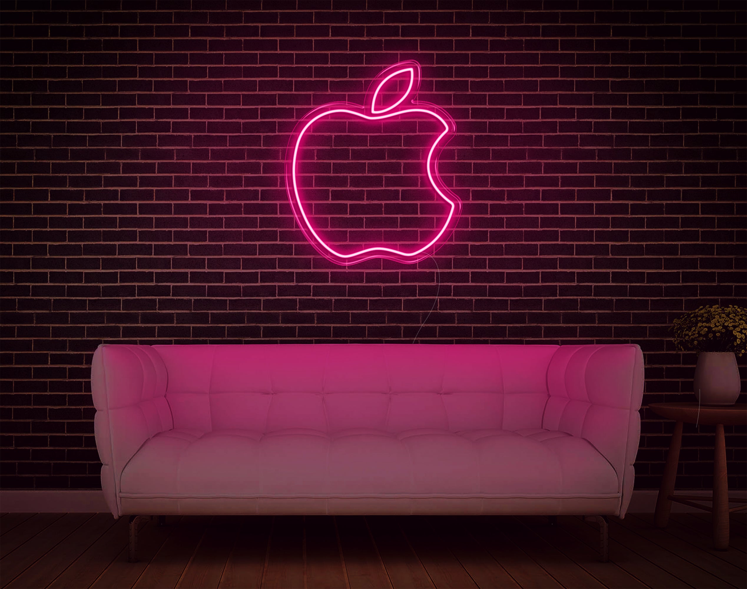 Apple V2 Neon Sign