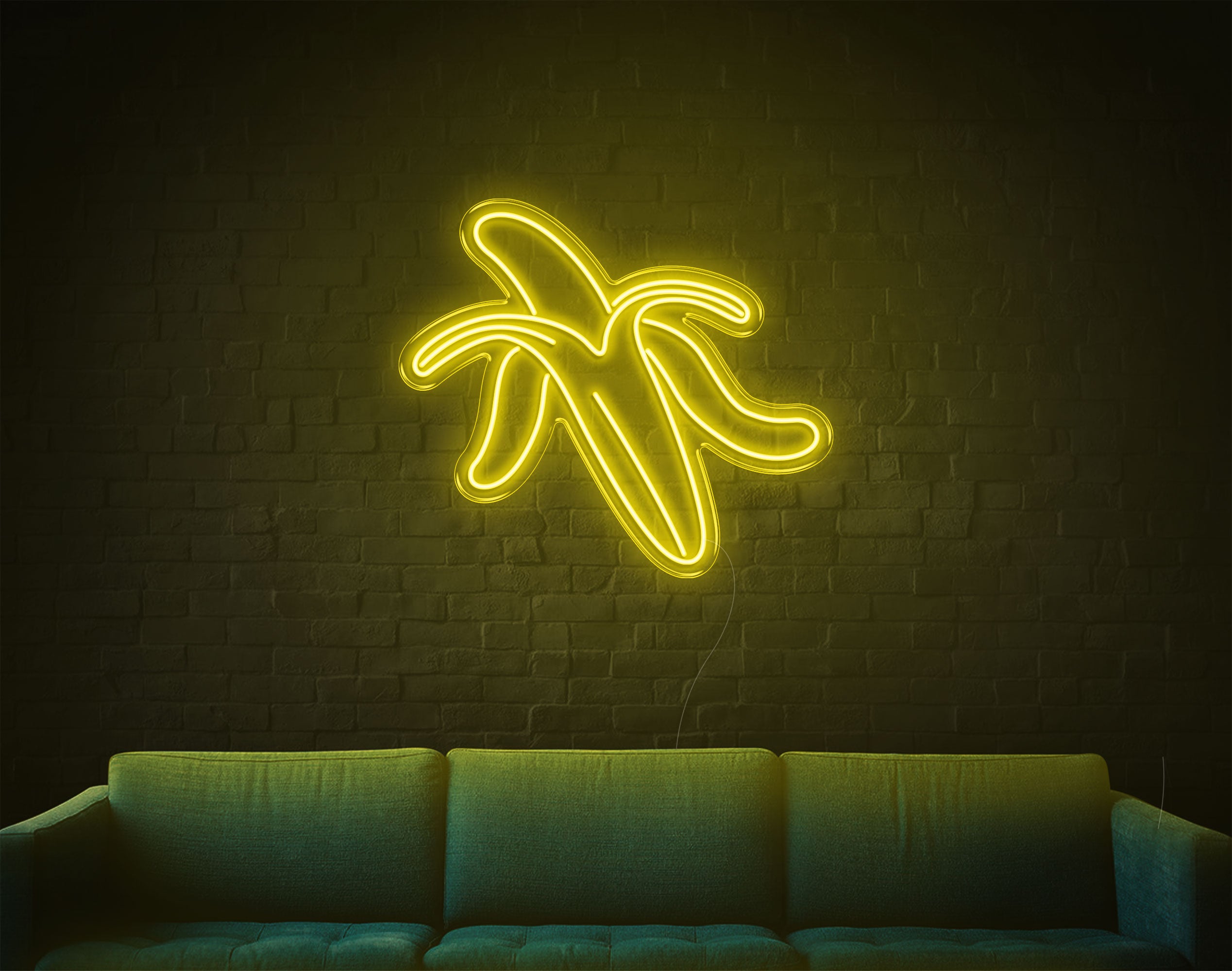 Banana on sale neon sign