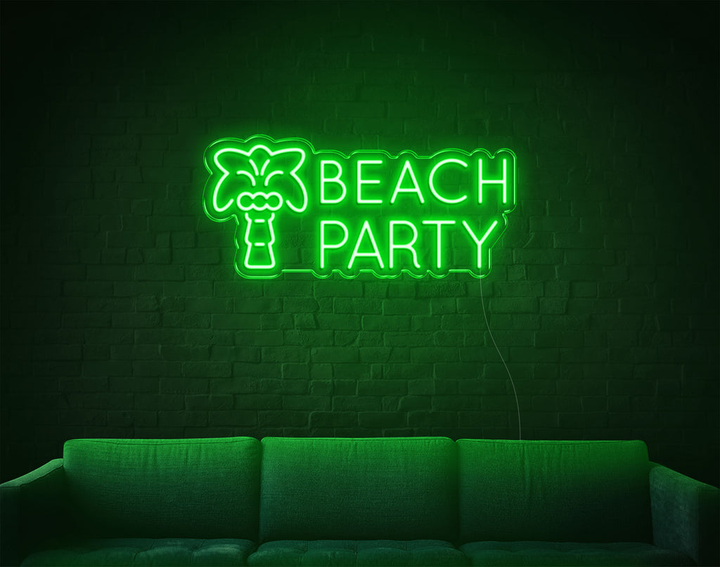 Beach Party LED Neon Sign Kings Of Neon® AU