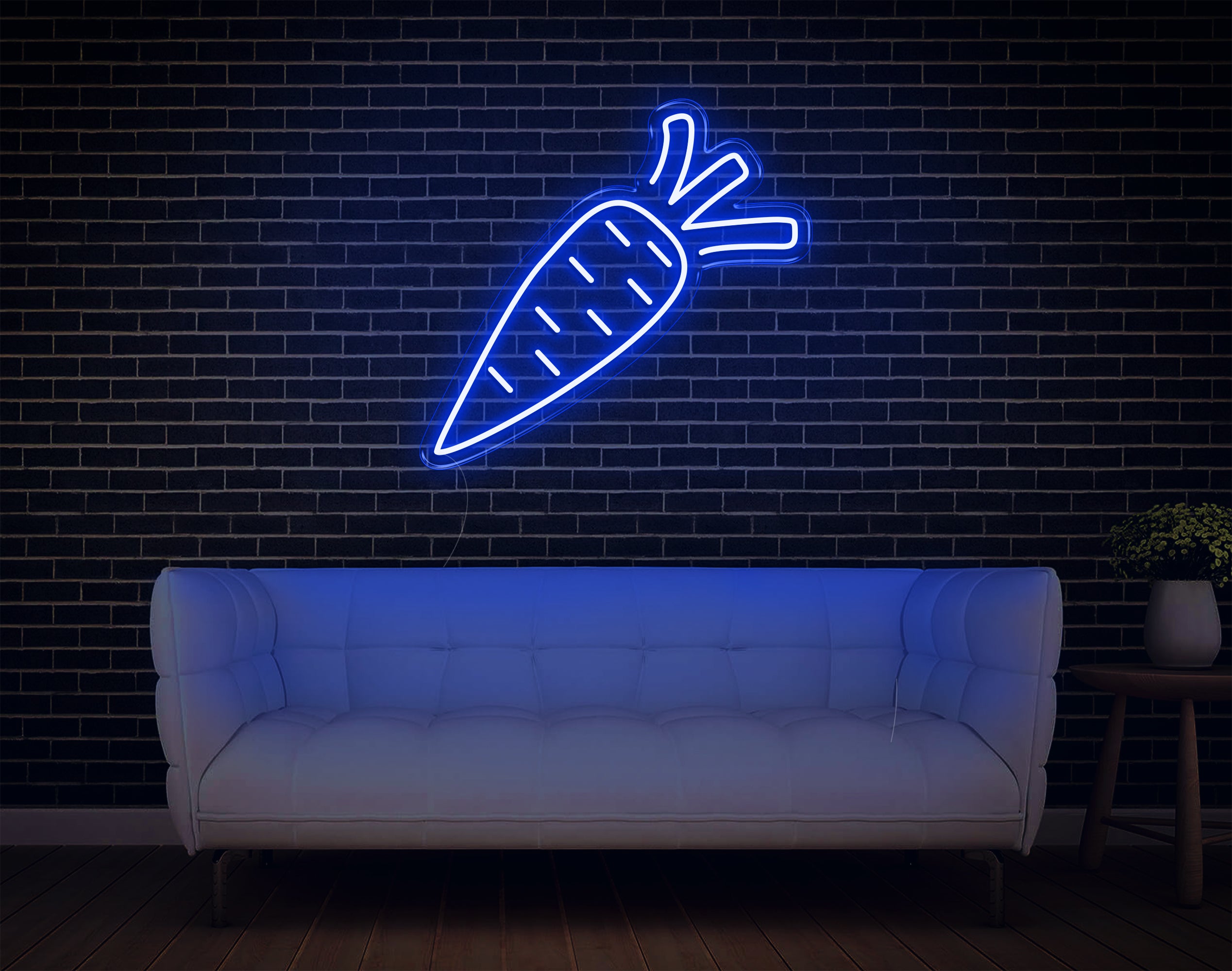 Carrot LED Neon Sign