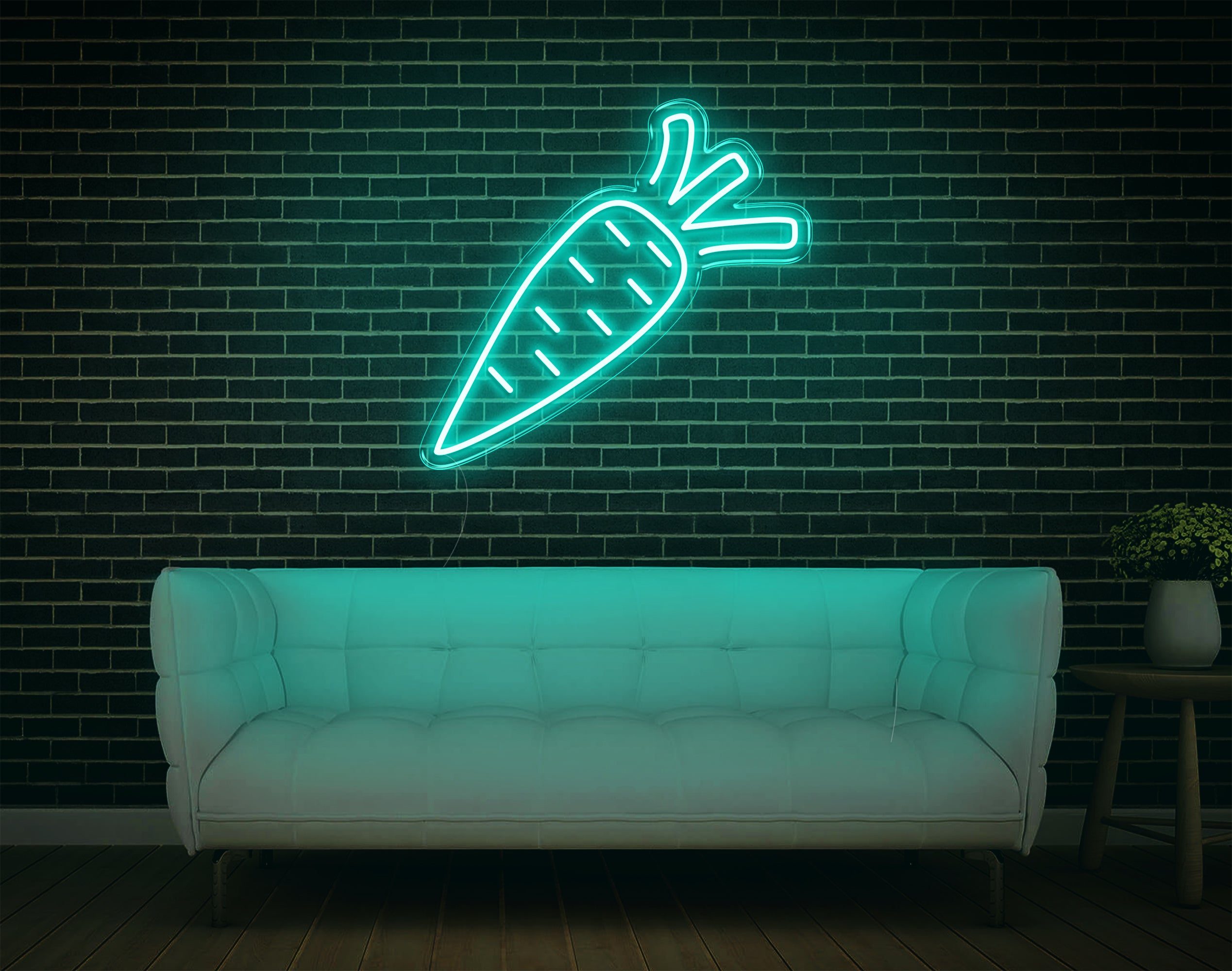 Carrot LED Neon Sign