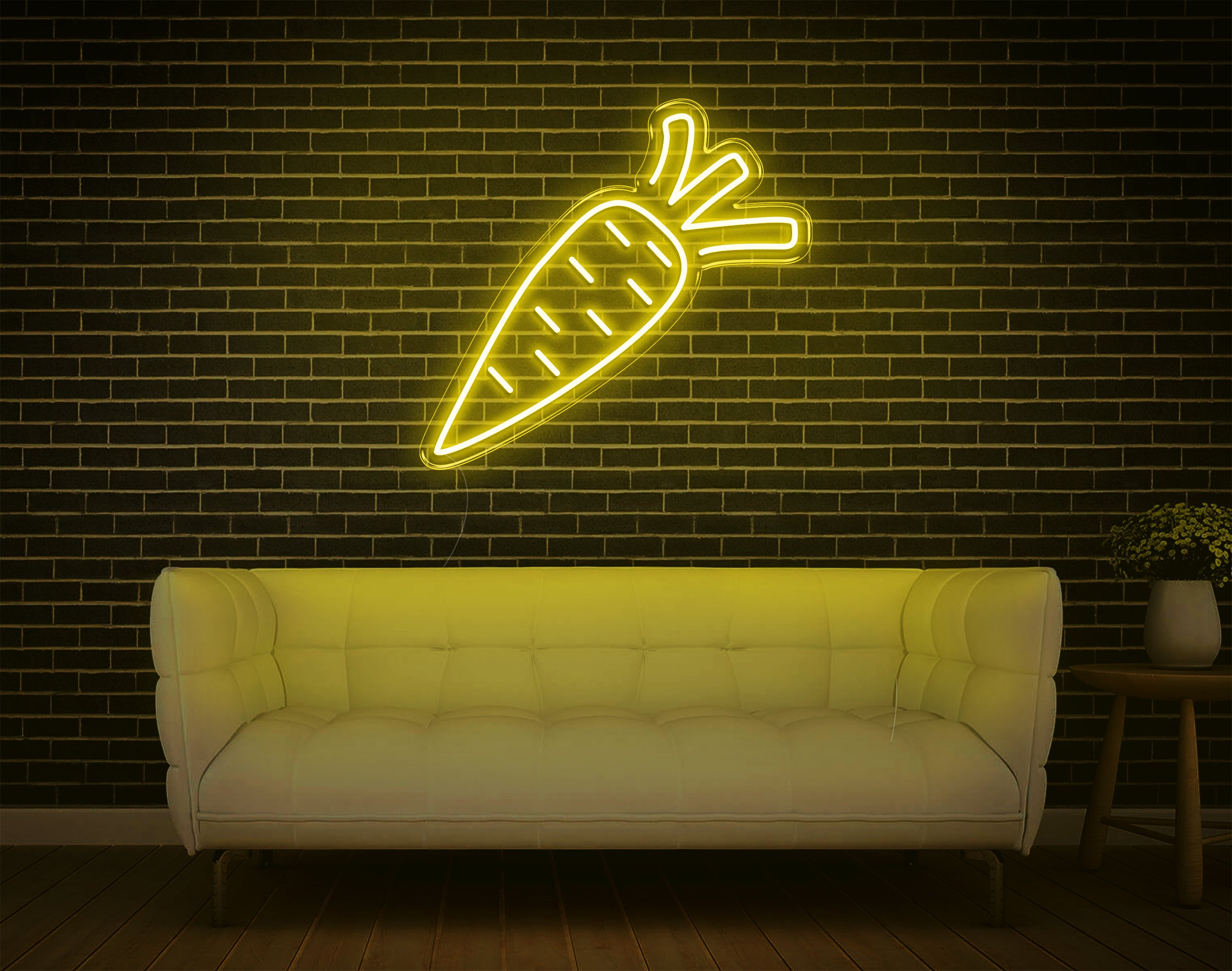 Carrot LED Neon Sign