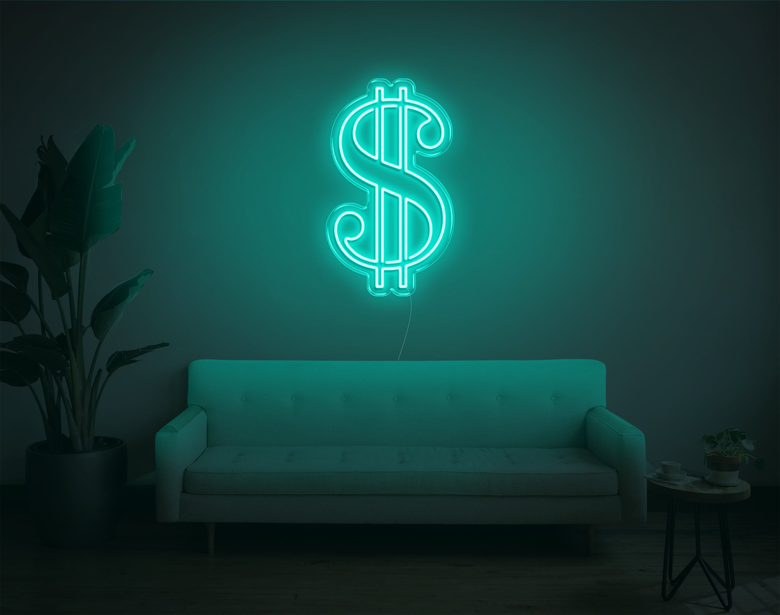 Dollar Sign LED Neon Sign