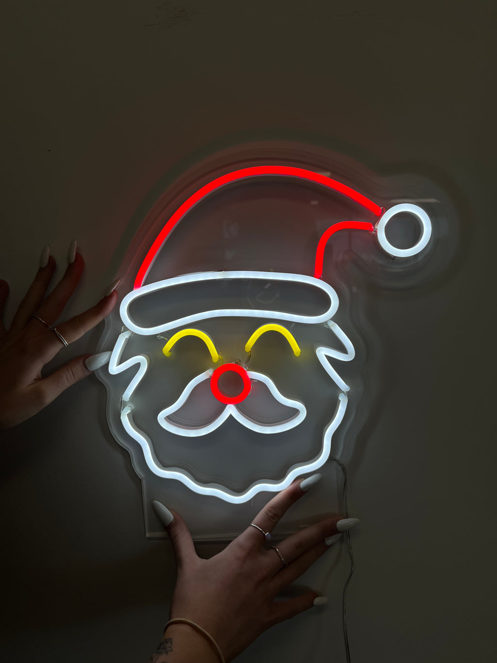 Santa Mini Neon Sign | Signs for a Festive Touch