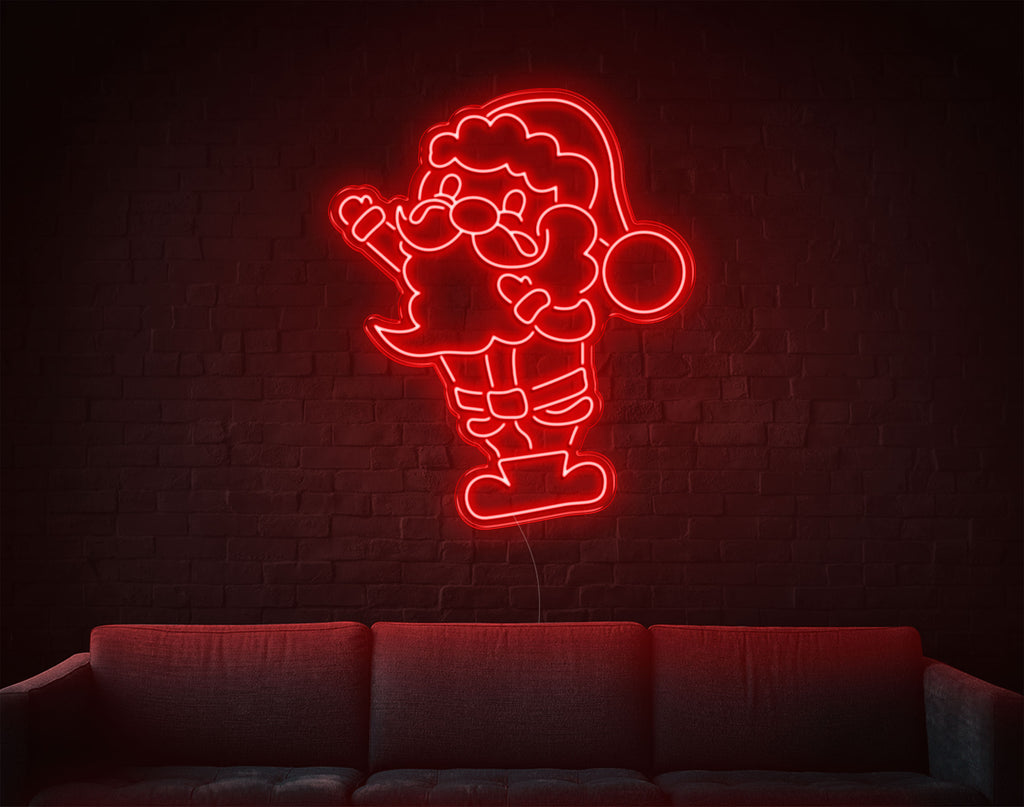 Led Santa Letters Sign Santa LED Neon Sign