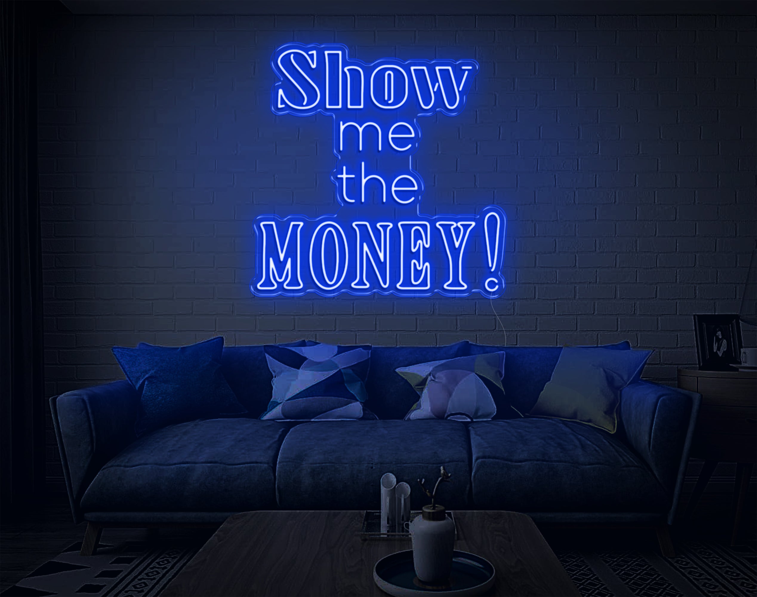 Show Me The Money! LED Neon Sign