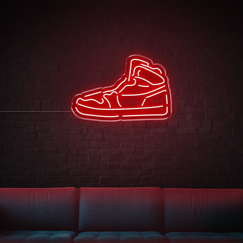 Sneaker Shoe Neon Sign